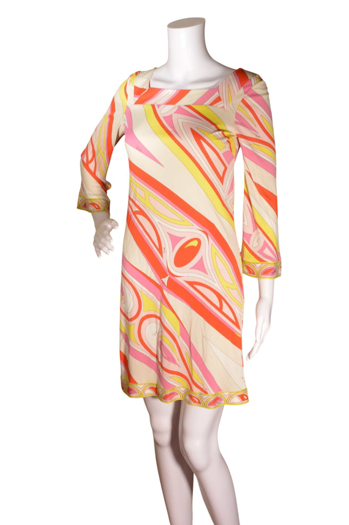 Emilio Pucci 2000s Boat Neck Dress - irvrsbl