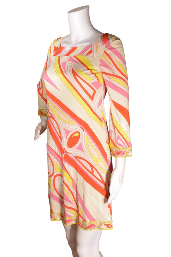Emilio Pucci 2000s Boat Neck Dress - irvrsbl