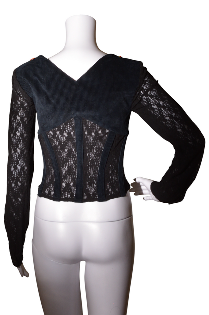 Dolce and Gabbana F/W 2002 Dirndl Corset Top - irvrsbl