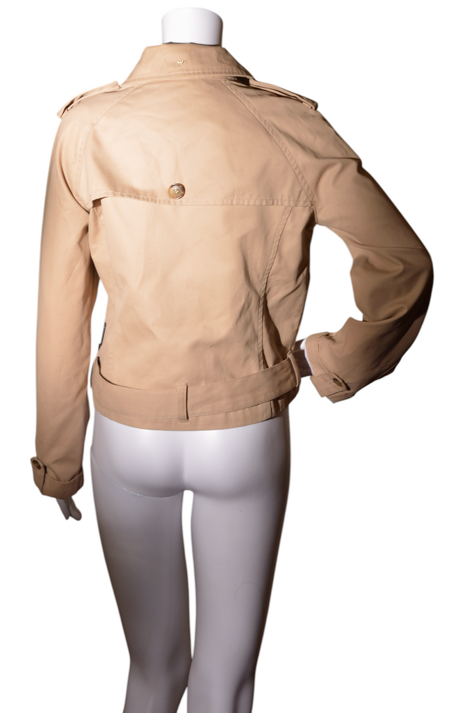 Emporio Armani Cropped Trench Coat - irvrsbl