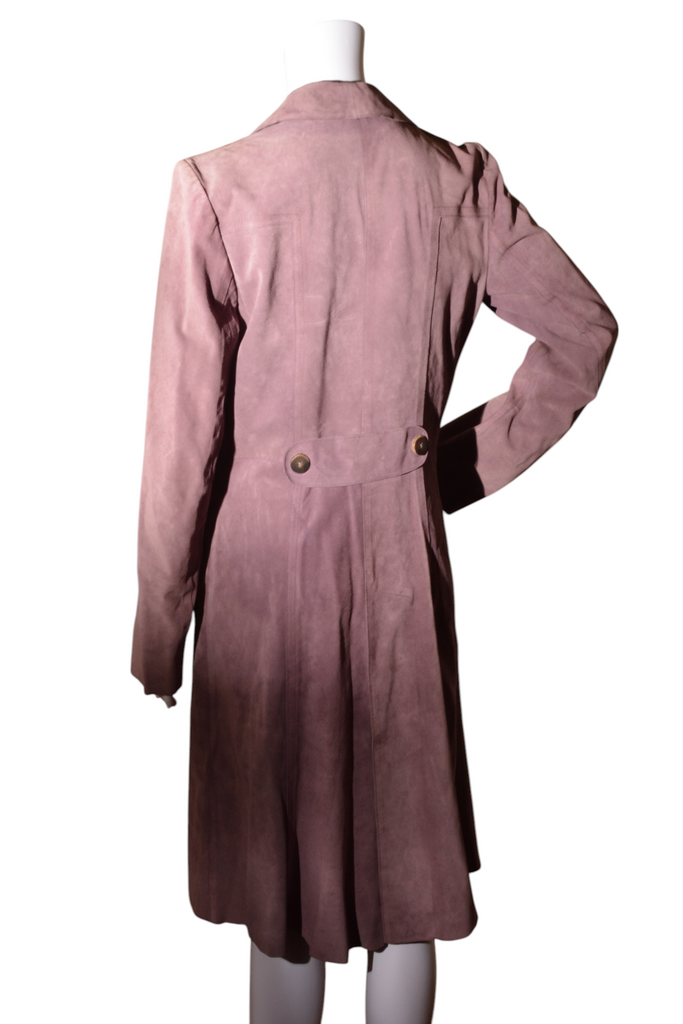 Marni Lavender Suede Coat - irvrsbl