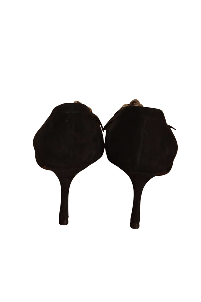 Dolce and Gabbana Lipstick Suede Pumps Heels 36 - irvrsbl