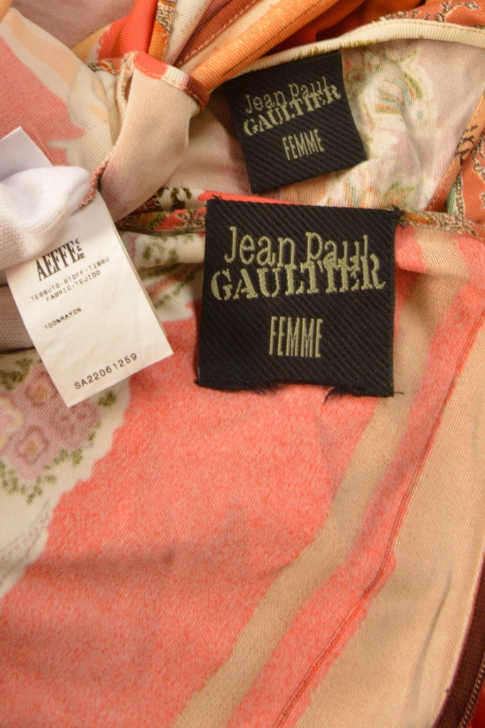 Jean Paul Gaultier Paisley Print Top and Pant Set - irvrsbl