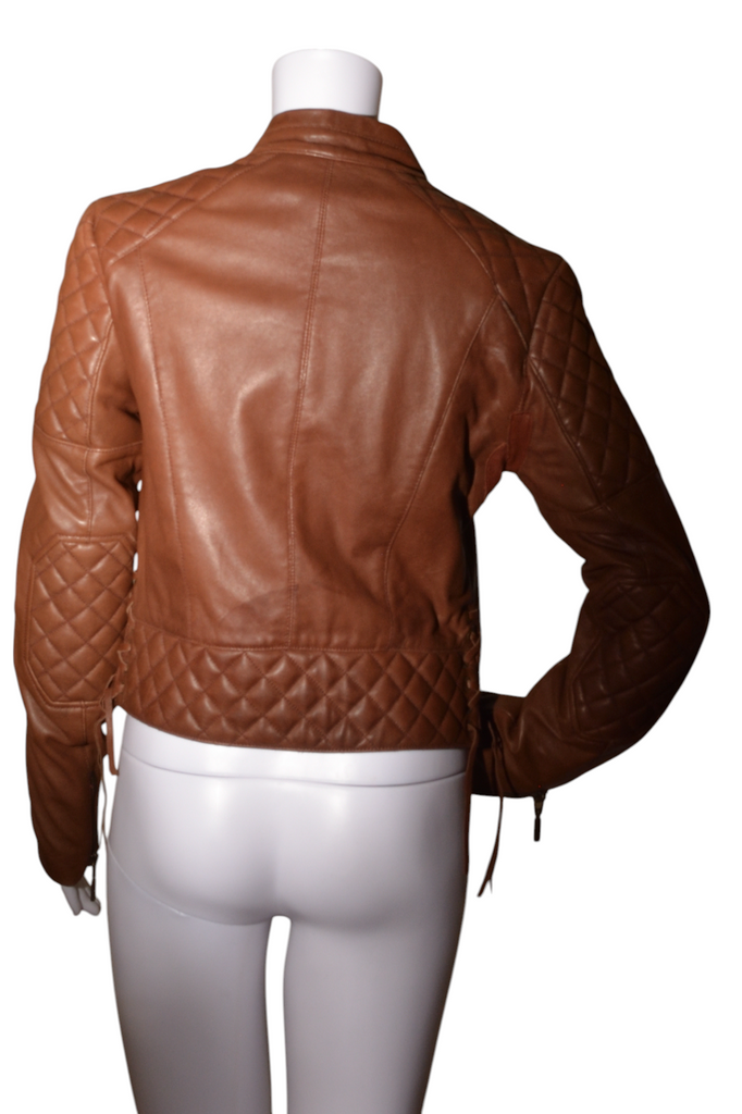 Plein Sud Quilted Leather Jacket - irvrsbl