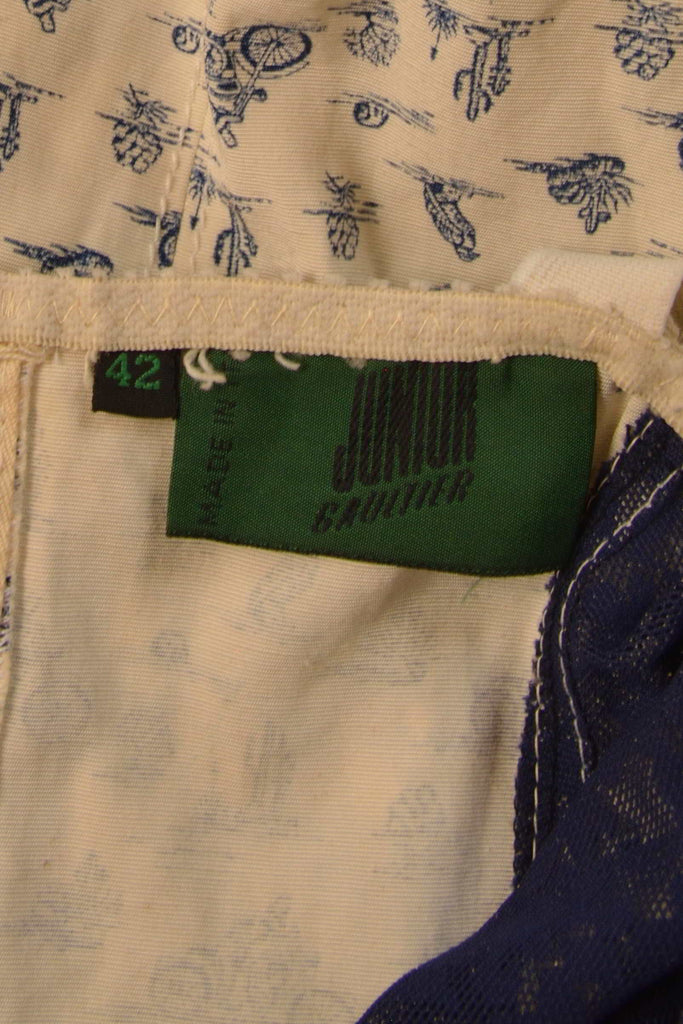 Jean Paul Gaultier Lace Side Bustier Dress - irvrsbl