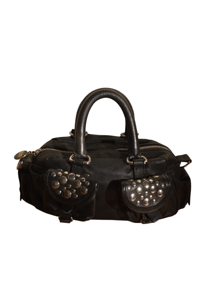 Sonia Rykiel Mini Leather Domino Bag - irvrsbl