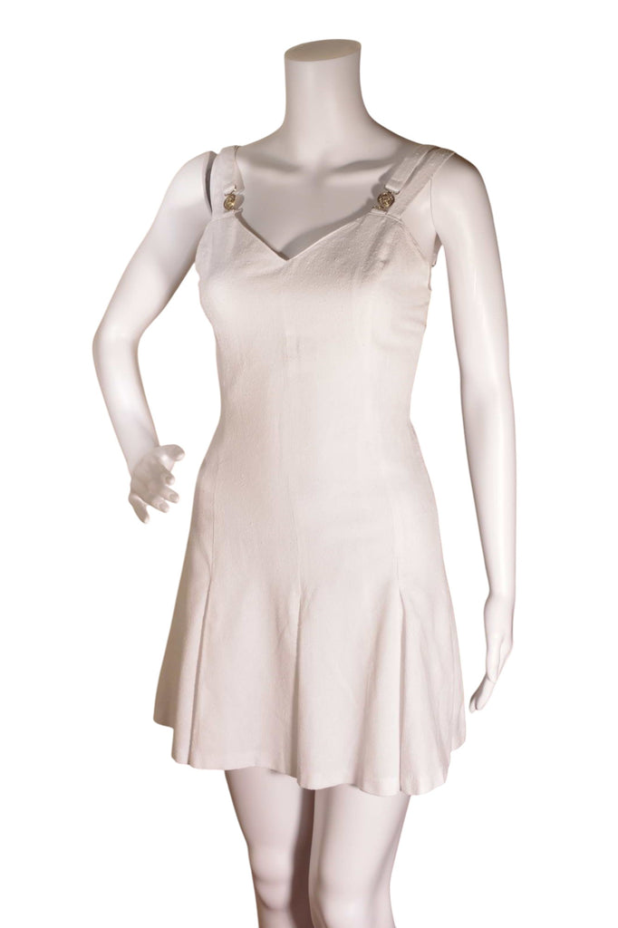 Versace Mini Pleated Medusa Dress - irvrsbl