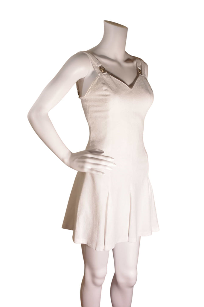 Versace Mini Pleated Medusa Dress - irvrsbl