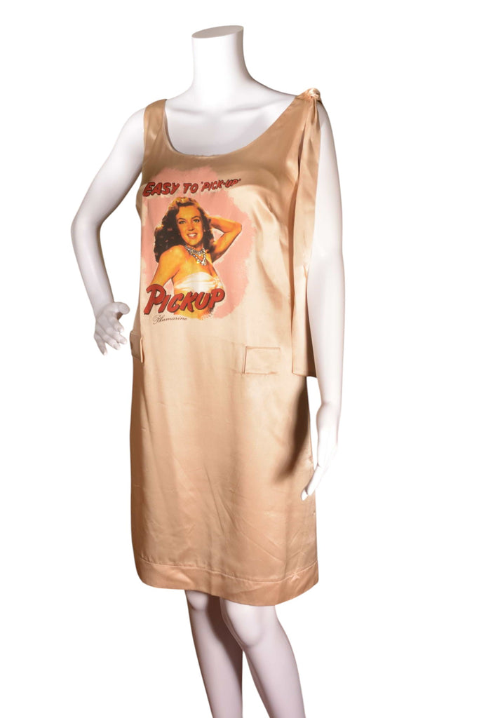 Blumarine Easy To Pickup Silk Dress - irvrsbl