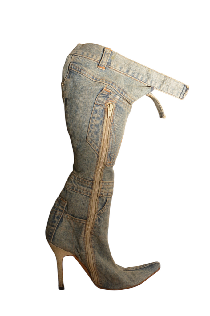 Dolce and Gabbana Denim Boots - irvrsbl