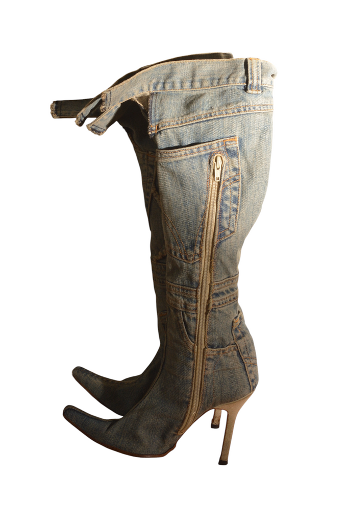 Dolce and Gabbana Denim Boots - irvrsbl