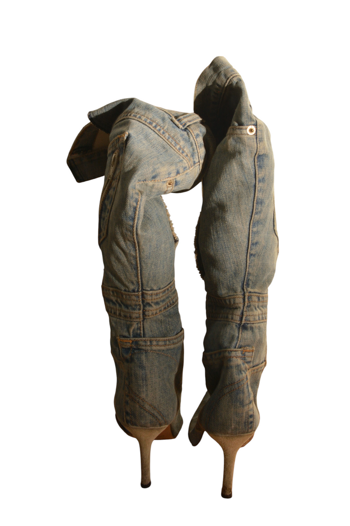 Dolce and Gabbana Denim Boots - irvrsbl