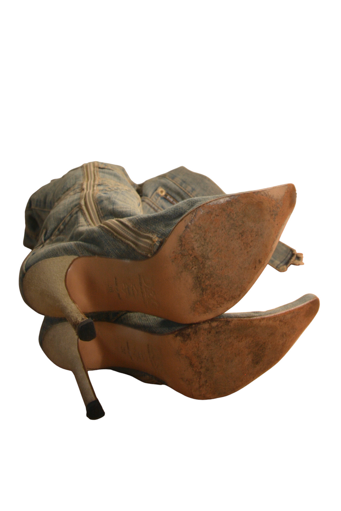 Dolce and Gabbana Denim Boots - irvrsbl