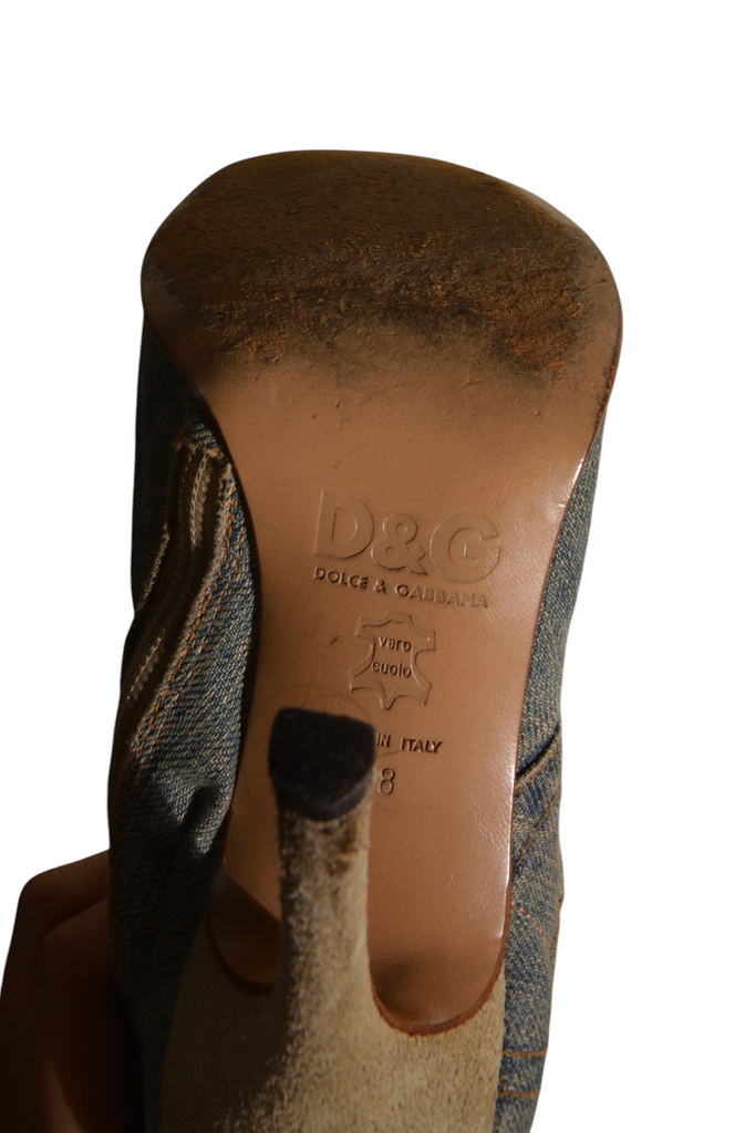 Dolce and Gabbana Denim Boots - irvrsbl