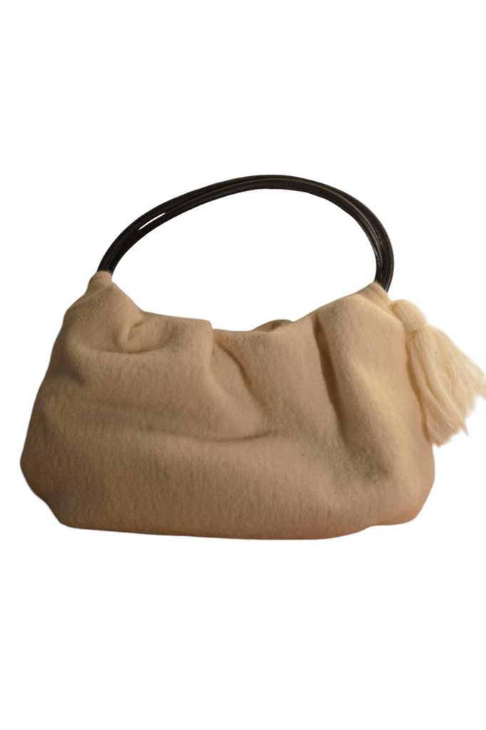 Sonia Rykiel Oversized Wool Domino Bag - irvrsbl