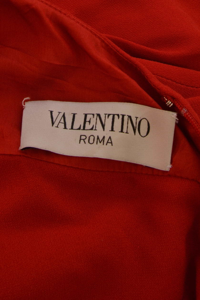 Valentino Puff Sleeve Red Gown - irvrsbl