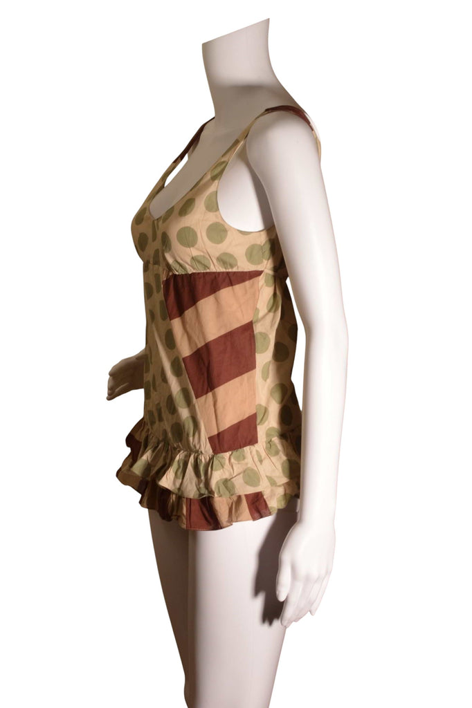 Marni Polkadot Ruffle Bodysuit - irvrsbl