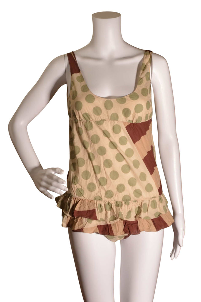 Marni Polkadot Ruffle Bodysuit - irvrsbl