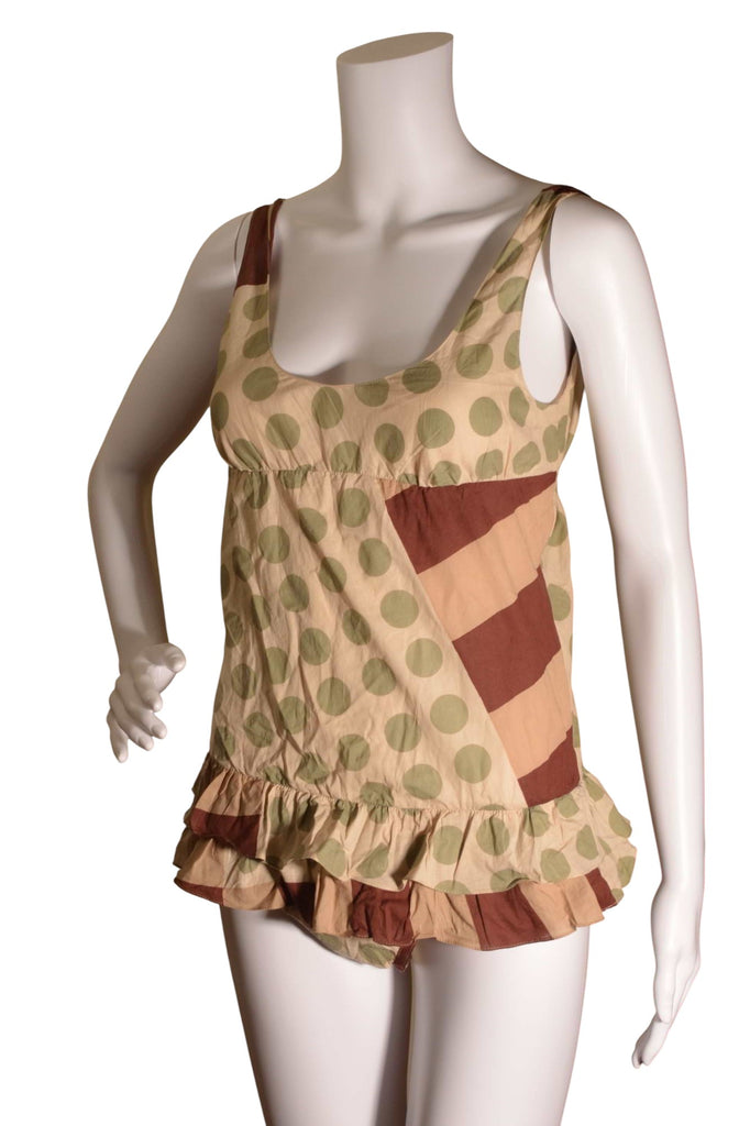 Marni Polkadot Ruffle Bodysuit - irvrsbl