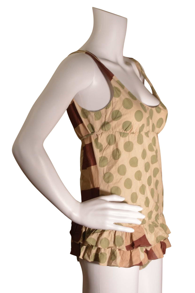 Marni Polkadot Ruffle Bodysuit - irvrsbl