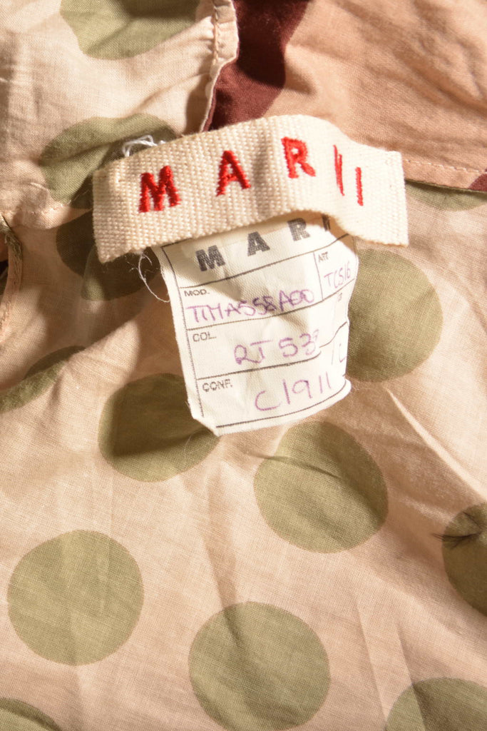 Marni Polkadot Ruffle Bodysuit - irvrsbl