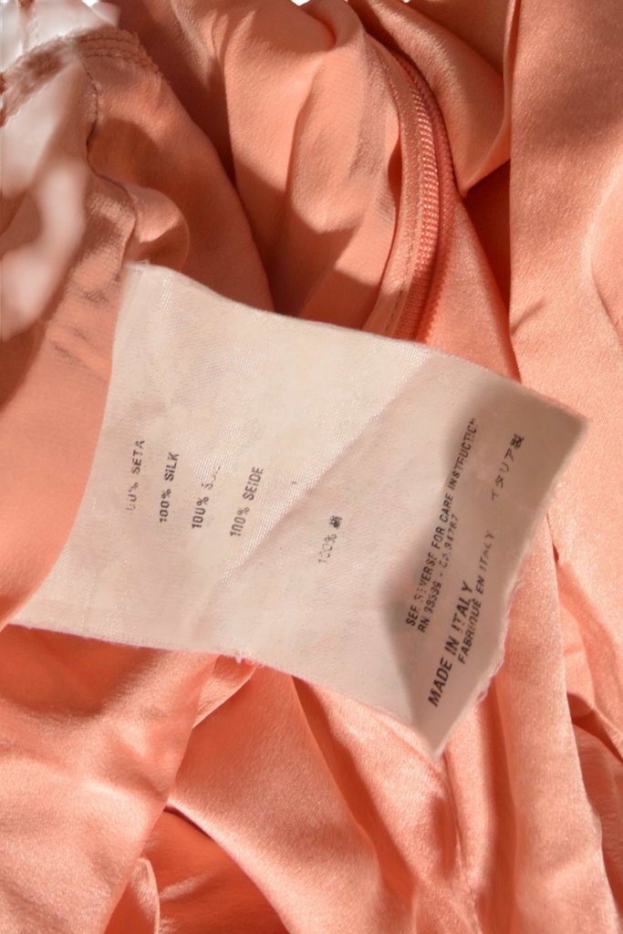 Miu Miu Silk Plunging Backless Dress - irvrsbl