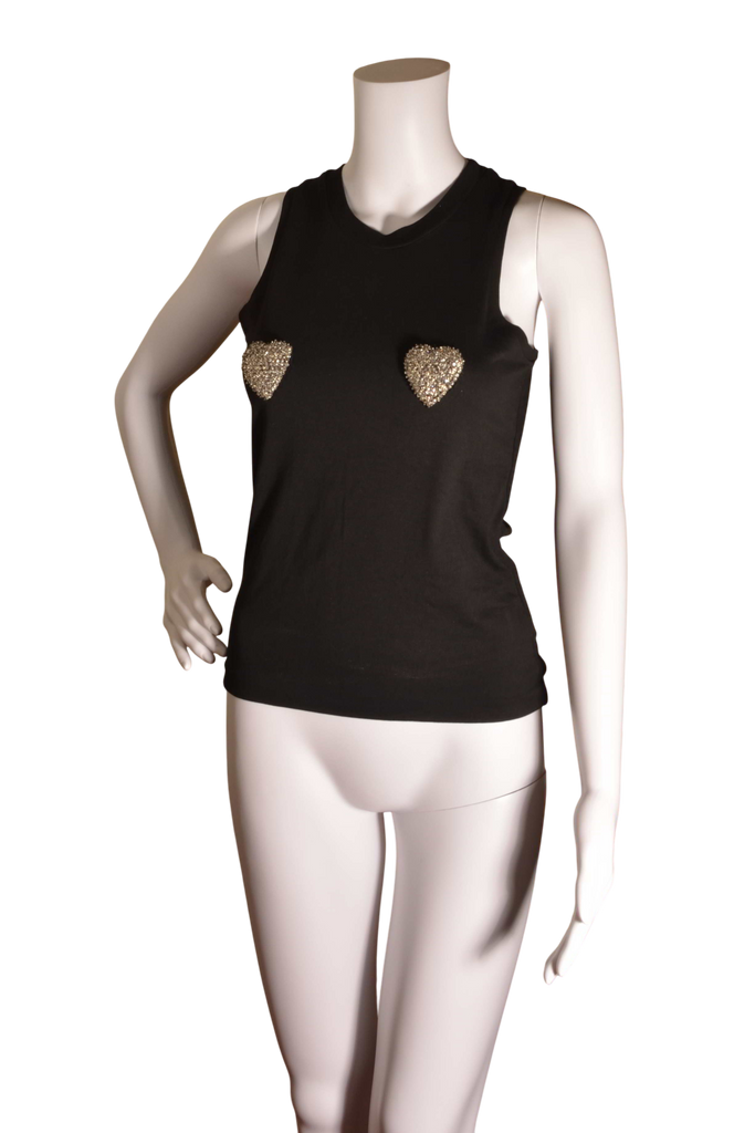 Blumarine Sequin Bust Tank Top - irvrsbl