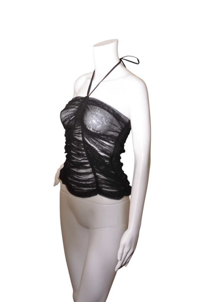 Dolce and Gabbana Spring 2001 Sheer Mesh top - irvrsbl