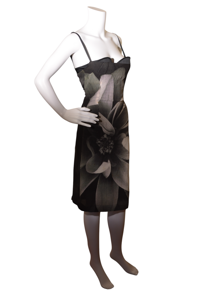 Dolce and Gabbana Pointillist Bustier Dress - irvrsbl