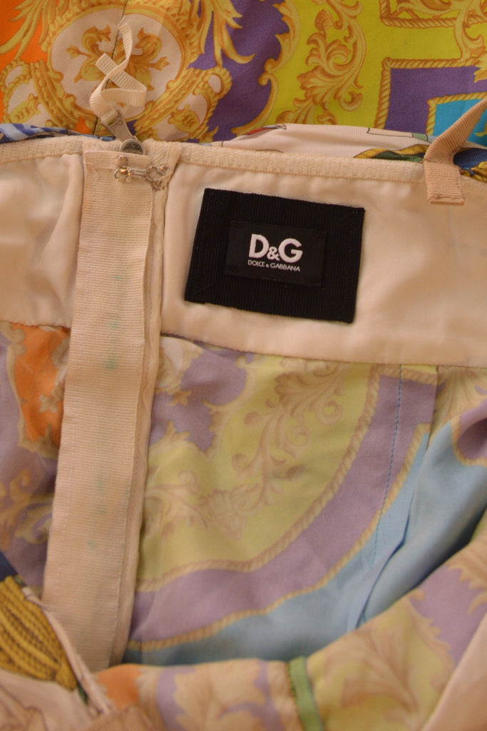 Dolce and Gabbana Scarf Print Dress - irvrsbl