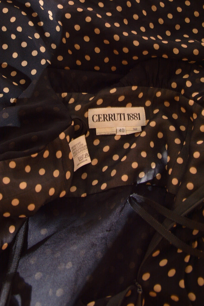 Cerruti Polka Dot Dress - irvrsbl