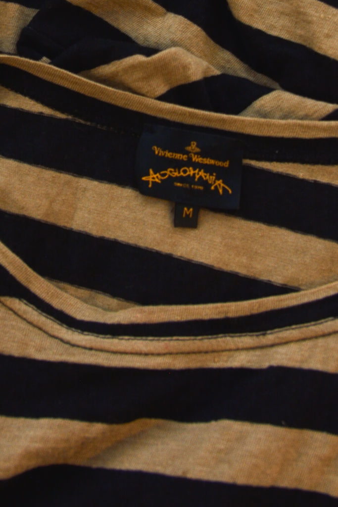 Vivienne Westwood Striped Batwing Dress - irvrsbl