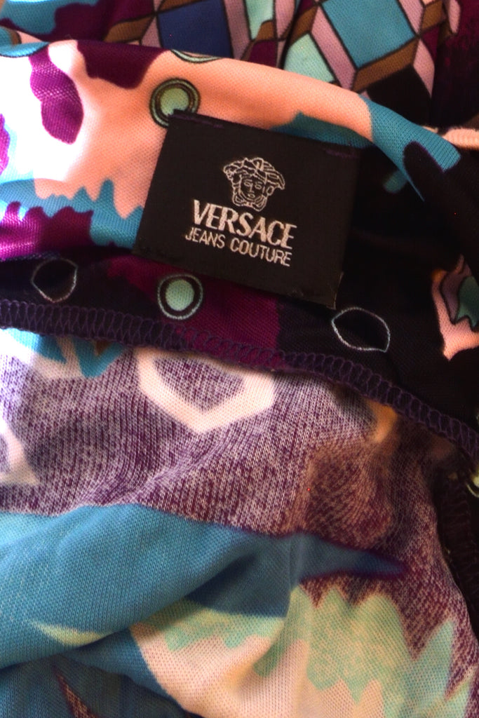 Versace Draped Cutout Dress - irvrsbl