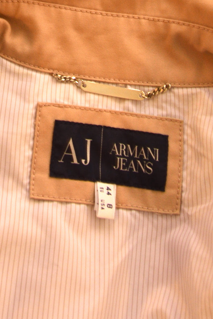 Emporio Armani Cropped Trench Coat - irvrsbl