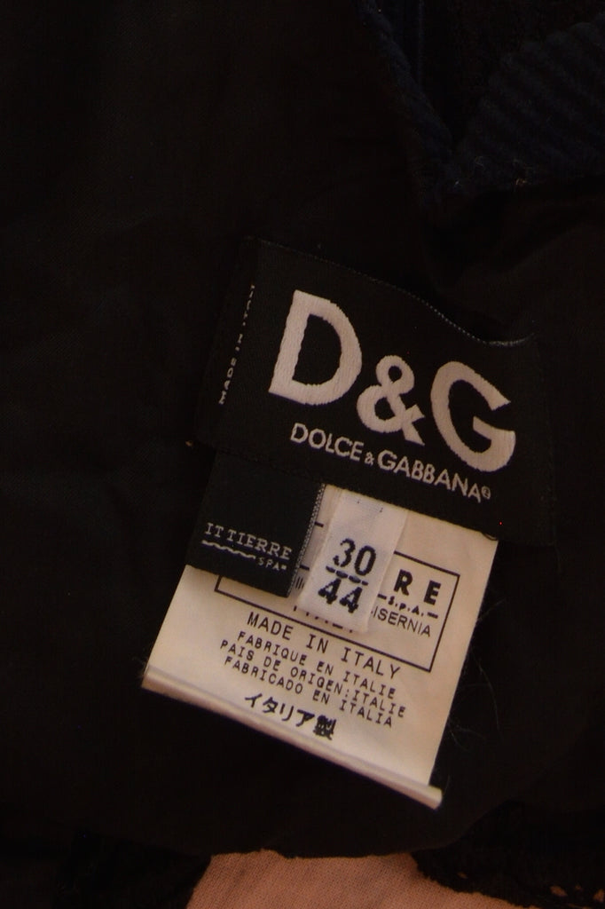 Dolce and Gabbana F/W 2002 Dirndl Corset Top - irvrsbl