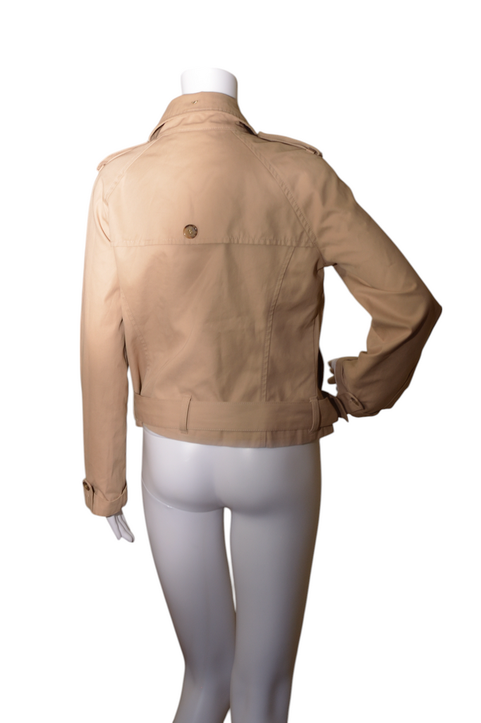 Emporio Armani Cropped Trench Coat - irvrsbl