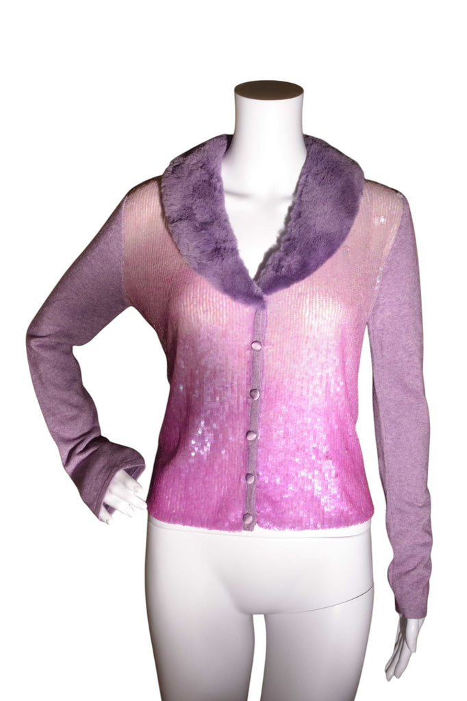 Blumarine Fall 2000 Sequin Cardigan - irvrsbl