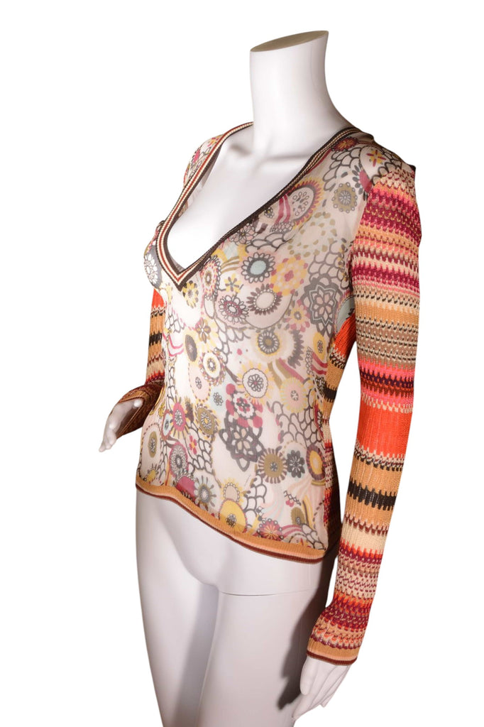 Missoni Spring 2003 Sheer Knit Top - irvrsbl