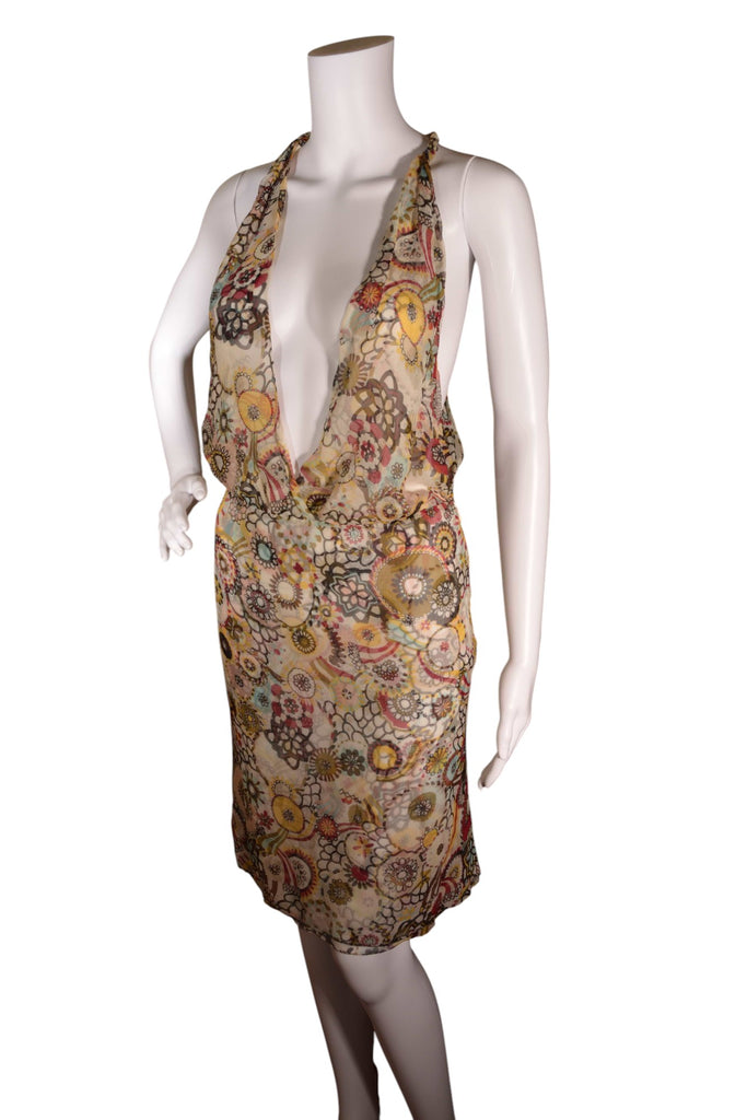 Missoni Spring 2003 Plunging Dress - irvrsbl