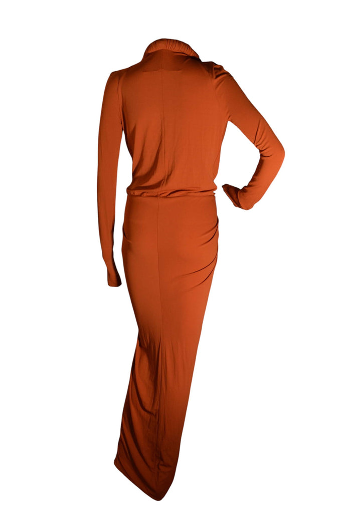 Givenchy Spring 2014 Plunging Dress with Leather Straps - irvrsbl