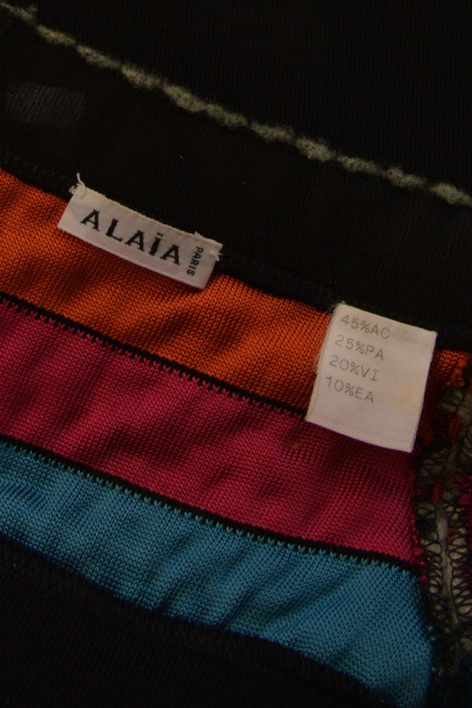 Alaia Off The Shoulder Knit Dress - irvrsbl