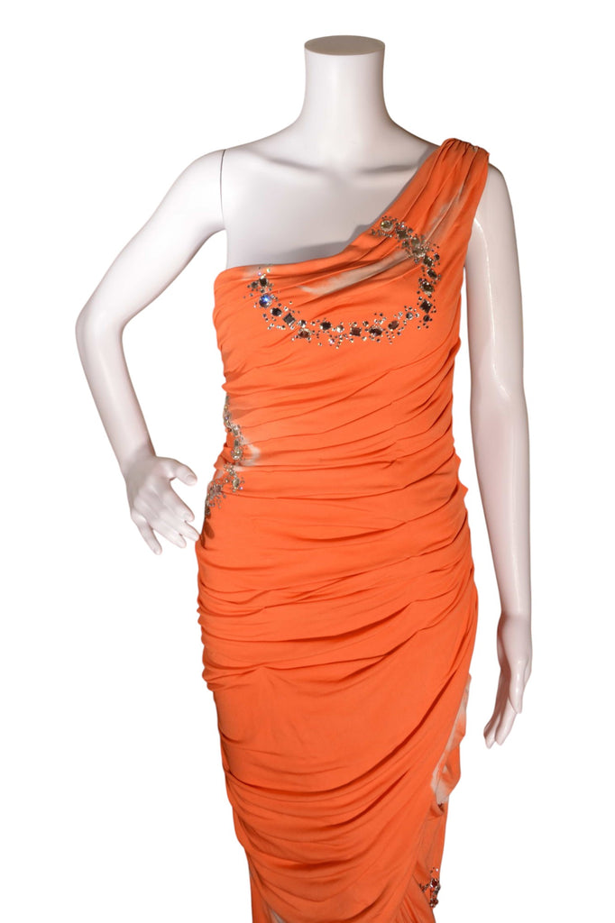 Blumarine One Shoulder Tie Dye S/S 2010 Dress - irvrsbl