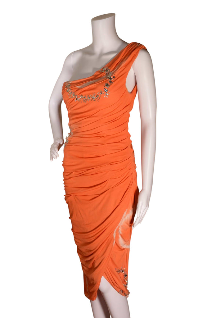 Blumarine One Shoulder Tie Dye S/S 2010 Dress - irvrsbl