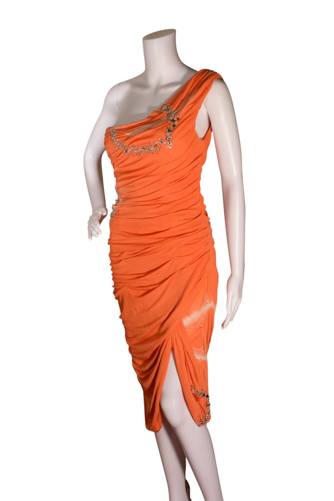 Blumarine One Shoulder Tie Dye S/S 2010 Dress - irvrsbl