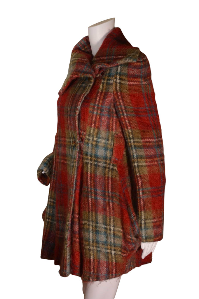 Vivienne Westwood Red Label F/W 2009 Mohair Plaid Coat - irvrsbl