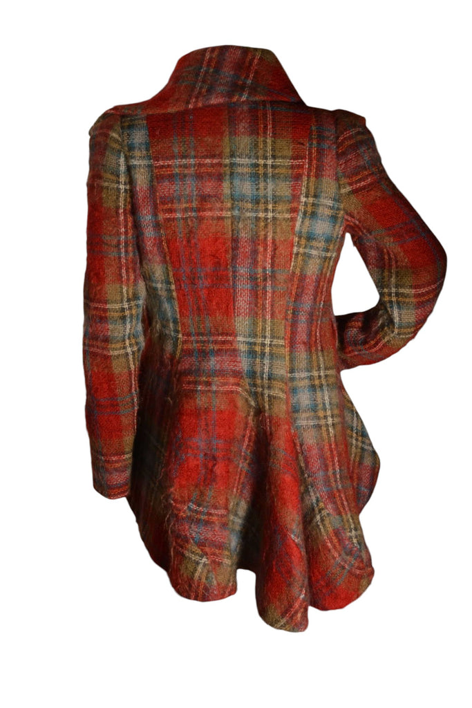 Vivienne Westwood Red Label F/W 2009 Mohair Plaid Coat - irvrsbl