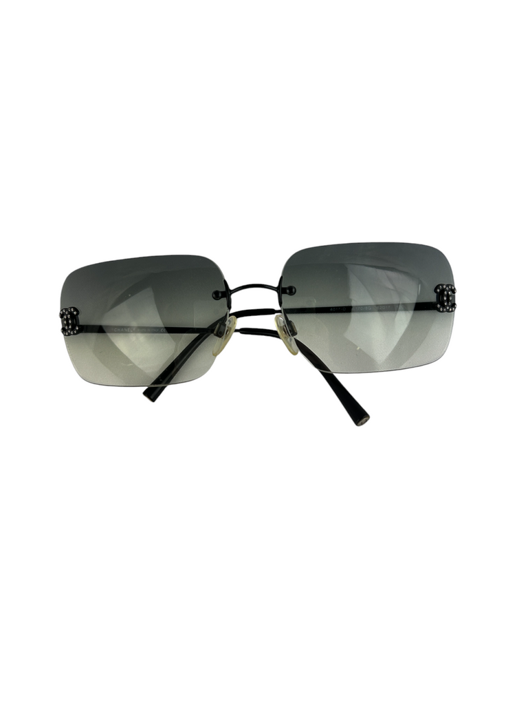 Chanel Swarovski Crystal Sunglasses - irvrsbl