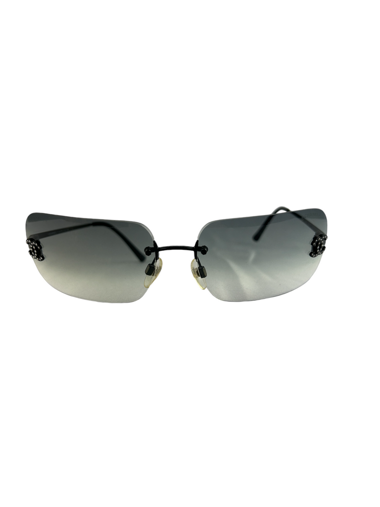 Chanel Swarovski Crystal Sunglasses - irvrsbl