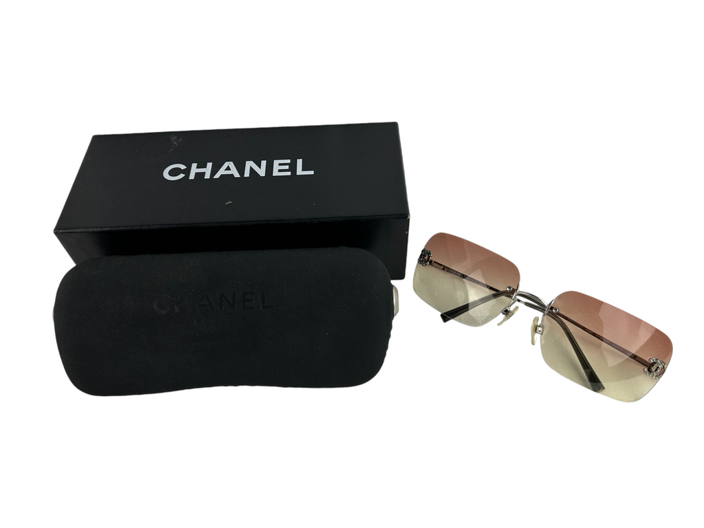 Chanel Swarovski Crystal Sunglasses - irvrsbl