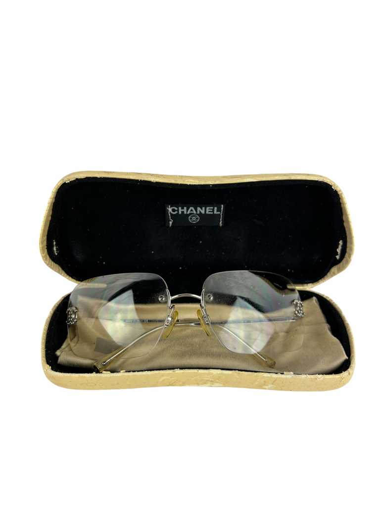 Chanel Swarovski Crystal Sunglasses - irvrsbl